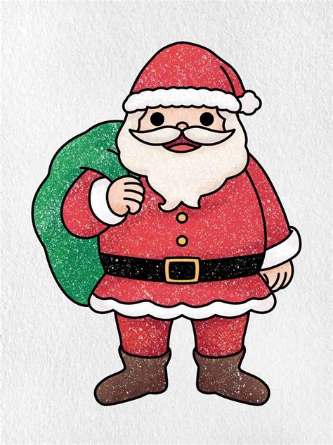Santa Claus Drawing Images