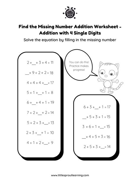 Image result for Missing Number 4 Digit Addition
