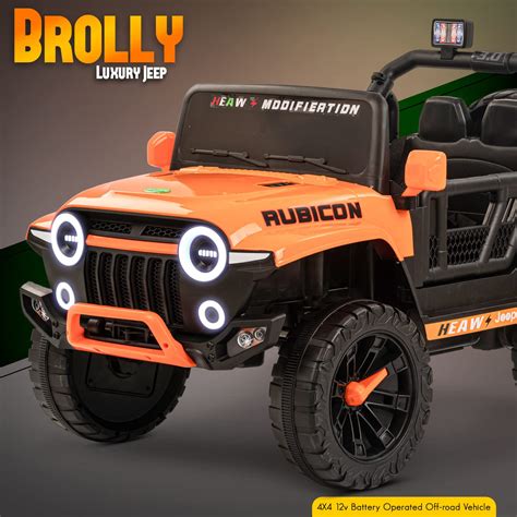 Baybee Rubicon Battery Operated Jeep for Kids Electric Ride on – Baybee ...