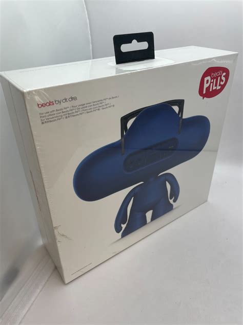 Beats by Dr. Dre Pill Dude Character Speaker Stand Holder - Blue - NEW ...