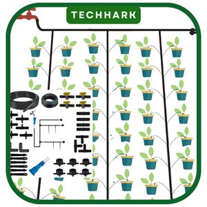 TECHHARK® 100% Linkage Proof Accurate Watering System in Gardens or ...