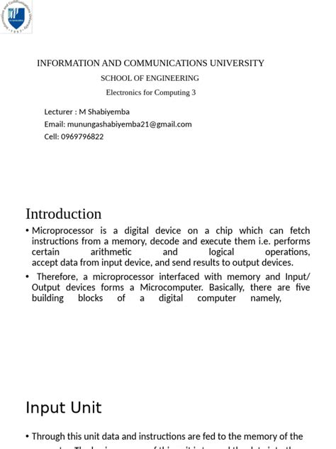 Image result for Microprocessor Presentation