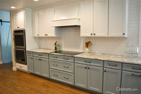 What Color To Paint Two Tone Kitchen Cabinets at Mark Bateman blog