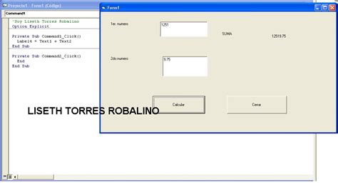 Image result for Operaciones Basic as En Visual Basic