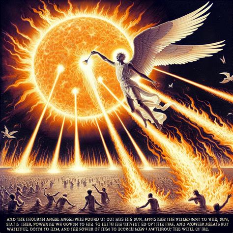 What does Revelation 16:8 mean? | Bible Art