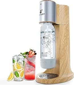 4° Soda Maker, Sparkling Water Maker Carbonation Machine for Home with ...