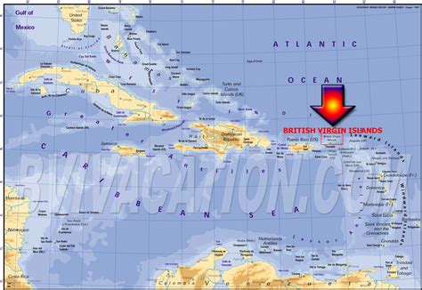 British Virgin Islands Map - BVI Map - Map of BVI | BVI Vacation