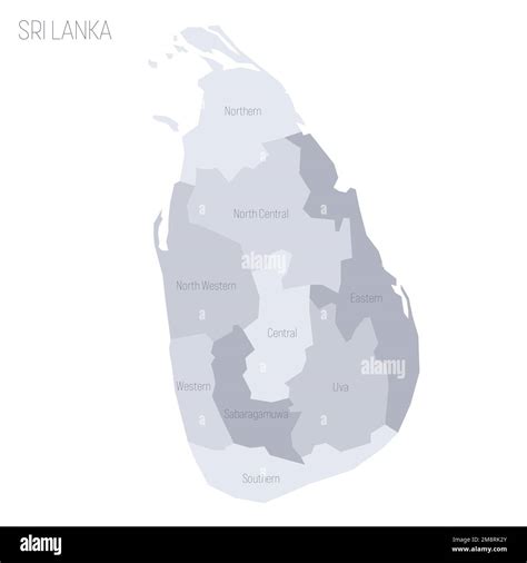 Political And Administrative Map Of Sri Lanka Maps Of Sri Lanka - map of belgium and sri lanka