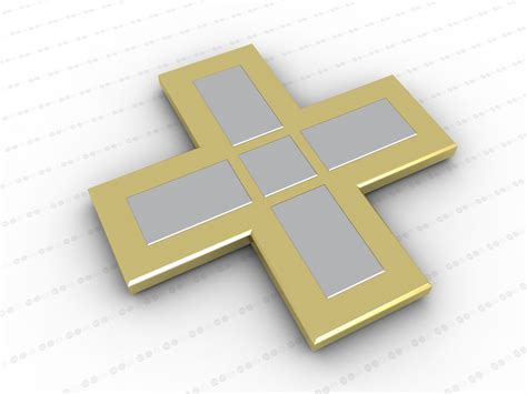 Cross 3D Model $3 - .dwg .3ds .fbx .max .unknown .obj .stl - Free3D