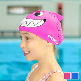 FORZA Kids’ Swimming Caps - Fish Print | Net World Sports