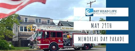 Mayors Wellness: 4th Annual Memorial Day Remembrance, Bay Head, 29 May ...