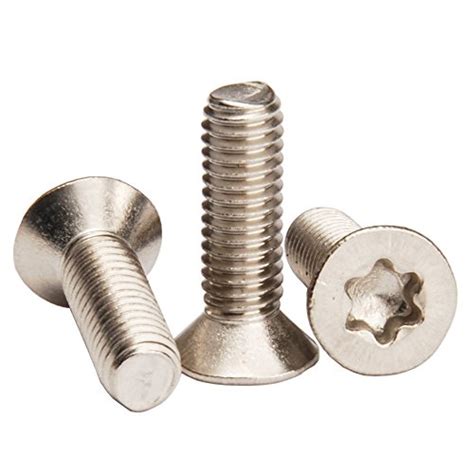 M6 Flat Head Torx Screws,Countersunk Head Torx Screws,Full Thread,Pack ...