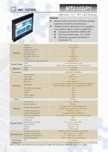 Weintek HMI - CMT1106X WEINTEK 10.1,, TFT LCD IN STOCK Manufacturer ...