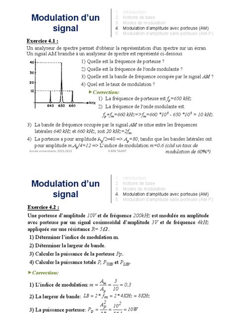Modulation Exercices 的图像结果