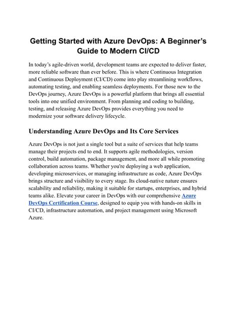 Image result for Getting Started with Azure DevOps