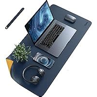 DailyObjects Large Premium Vegan Leather Desk Mat |Anti-Skid|Anti-Slip ...