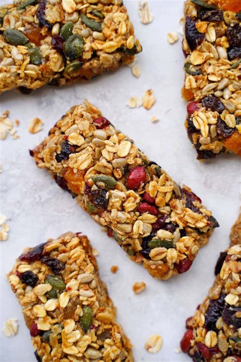 Homemade Granola Bar Recipe With Nutrition Facts | Besto Blog