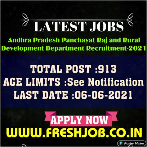 Govt Jobs in Andhra Pradesh | AP Grama Volunteers posts Recruitment ...