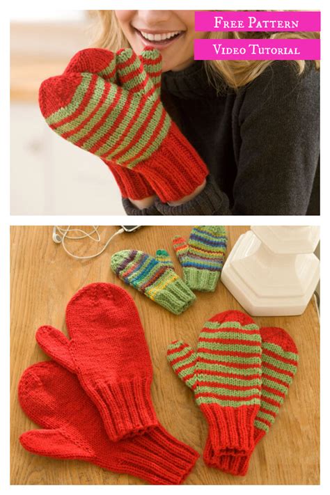Image result for Knitting Mittens Tutorial