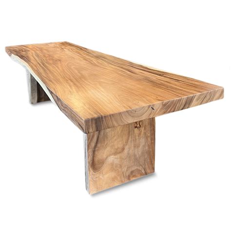 Acacia 120 Inch Slab Dining Table | Design MIX Gallery