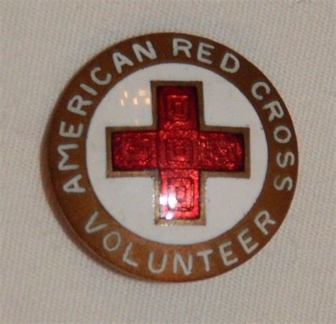 Image result for Red Cross Pinback