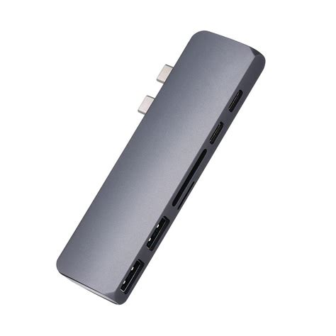 Dual TYPE-C Hub to Dual USB 3.0 Dual Type-C 4K HDMI Charging– UNIQKART