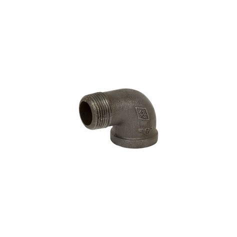 Smith-Cooper 4" Black 90 Degree Street Elbow 4316002422 | Zoro