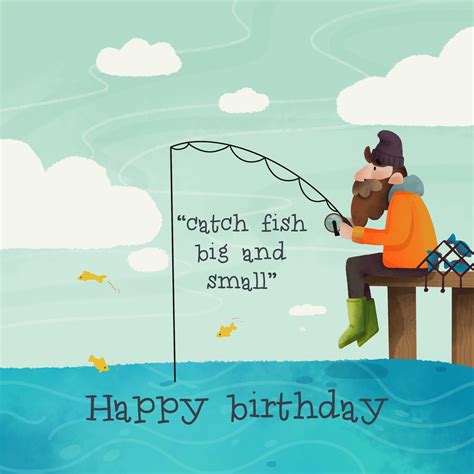 Happy Birthday Peaceful Fishing | Boomf