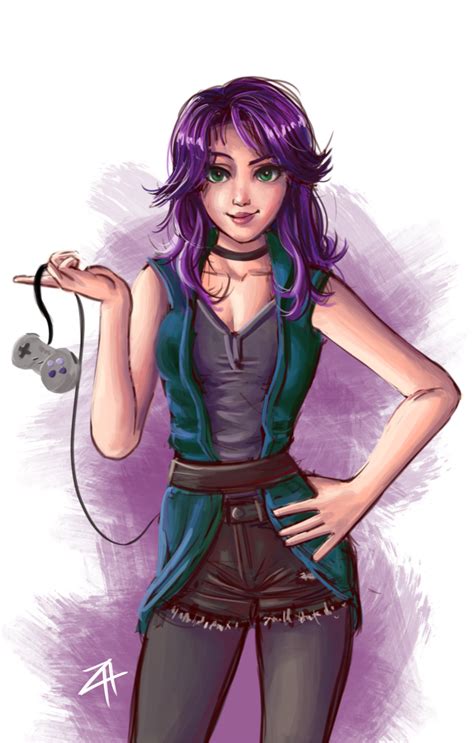 Abigail -Stardew Valley by itftjte on DeviantArt