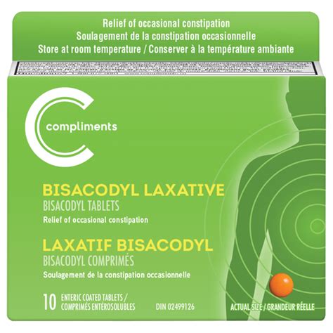 Buy Compliments Bisacodyl Laxative Tablets 10 EA | FreshCo