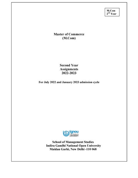 MCom 2nd Year English (MCO) (1) 221010 215521 - Master of Commerce (M ...