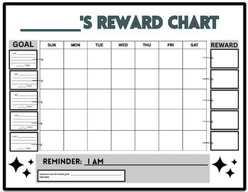 Image result for Behavior Chart Rewards