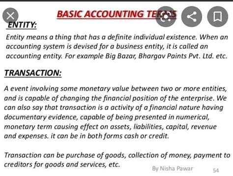 The basic accounting postulates are denoted by - Brainly.in