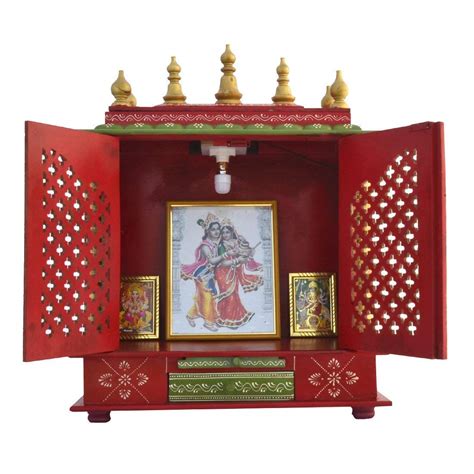 Buy Fasherati DIVINE mandir LED Light Home Temple/Pooja Mandir/Wooden ...