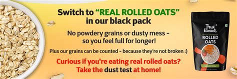 Real Rolled Oats – True Elements