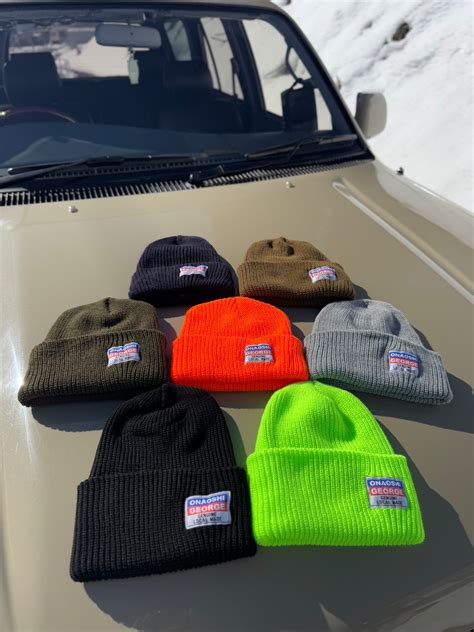 OG ACRYLIC KNIT CAP | ONAOSHI GEORGE LOCAL SHOP