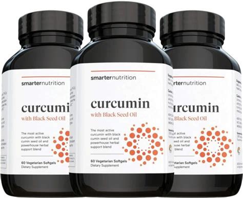 Buy 3X Smarter Nutrition Curcumin - the Most Potency and Absorption 180 ...