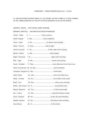 Image result for Simple Present Base Form