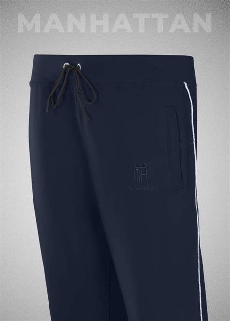 Premium Cotton Navy Blue Track Pant Regular Fit – Pitshirts