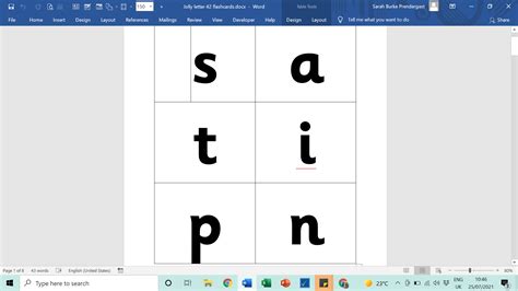 Jolly Phonics Cards Printable - Printable For Parents