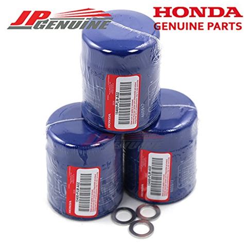 Genuine Honda/Acura Engine Oil Filter + Washers 15400-PLM-A02 - Set Of ...