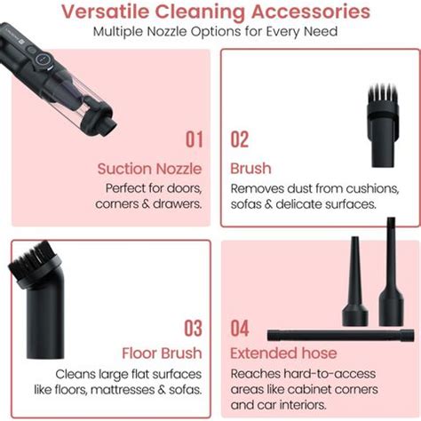 Portronics MopCop 4 Vacuum Cleaner,18000 Pa Suction, 2-in-1 Cordless ...