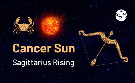 Cancer Sun Sagittarius Rising: Man & Woman Personality