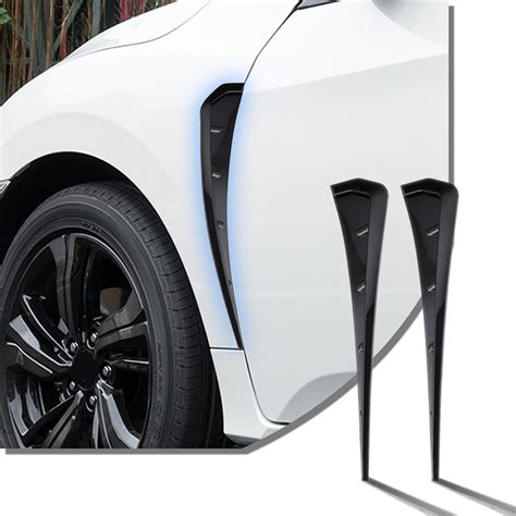 Miytsya 2 PCS Car Fender Side Vents, ABS Carbon India | Ubuy
