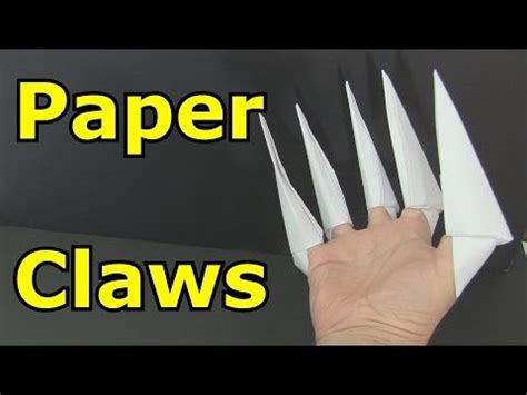 Image result for Paper Claws Instructions