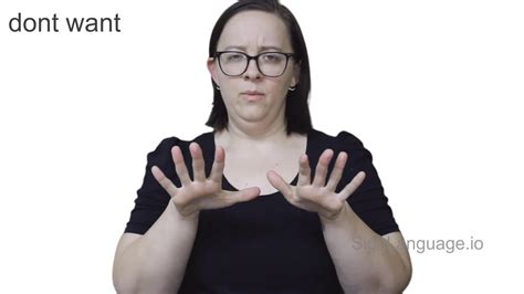 Want Sign Language