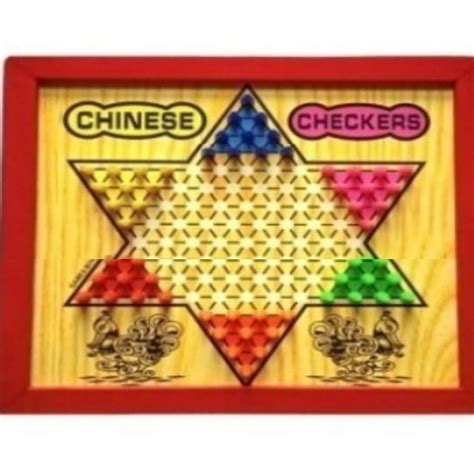 GBC Magnetic Chinese Checker Set-17mm (2 In 1 Game) – Sportswing.in