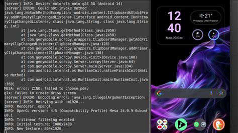 Image result for Android Linux Fi Screen