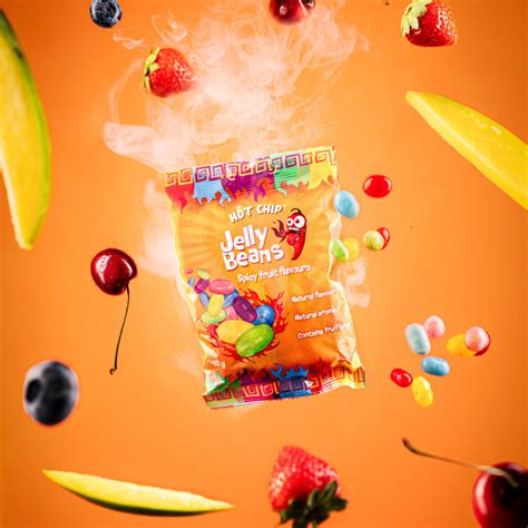 Jelly Beans Spicy Fruit Flavours 60 g | Real Chilli. Real Heat.