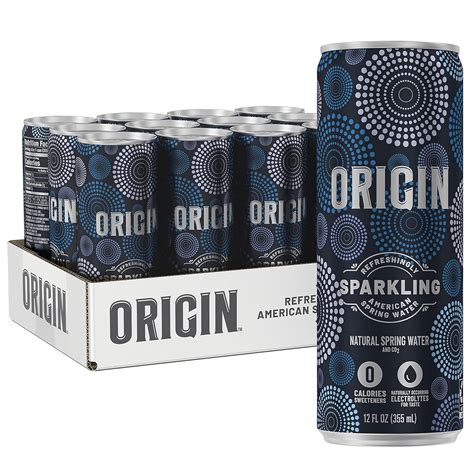ORIGIN Sparkling Sparkling Water, Unflavored Spring India | Ubuy